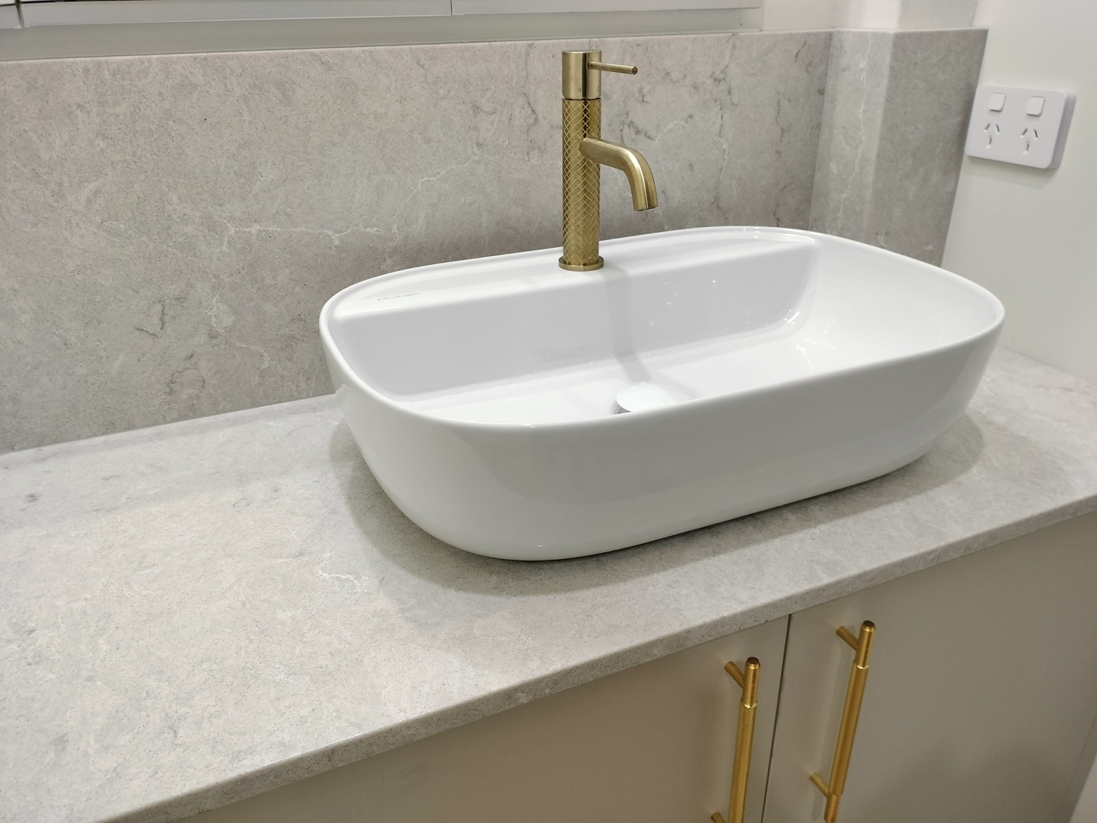 Vessel basin & designer tapware